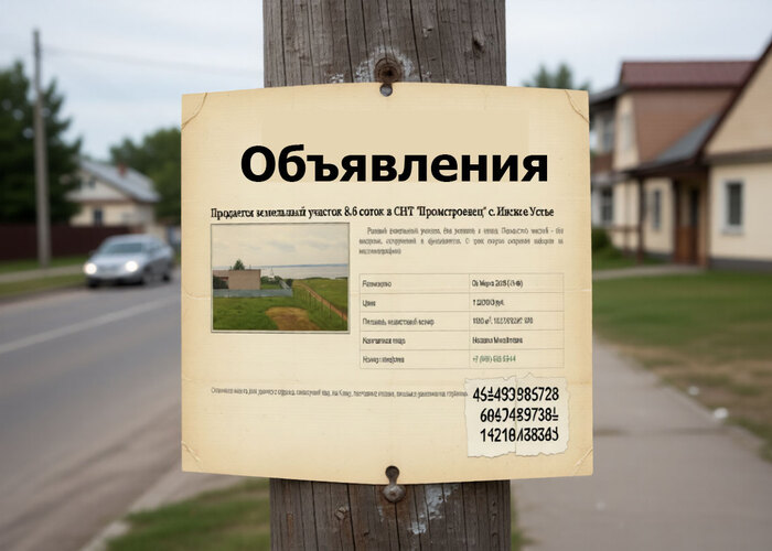 Открыт раздел объявлений на сайте